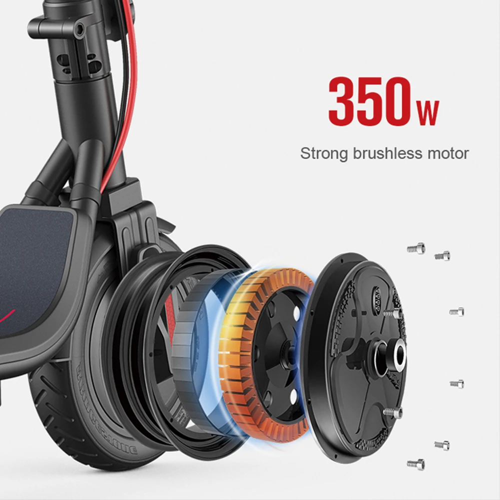 Scooter elettrico 36V di vendita calda Velocità massima 25 km / h Pneumatici fuoristrada da 8,5 pollici E-Scooter con E-Brake