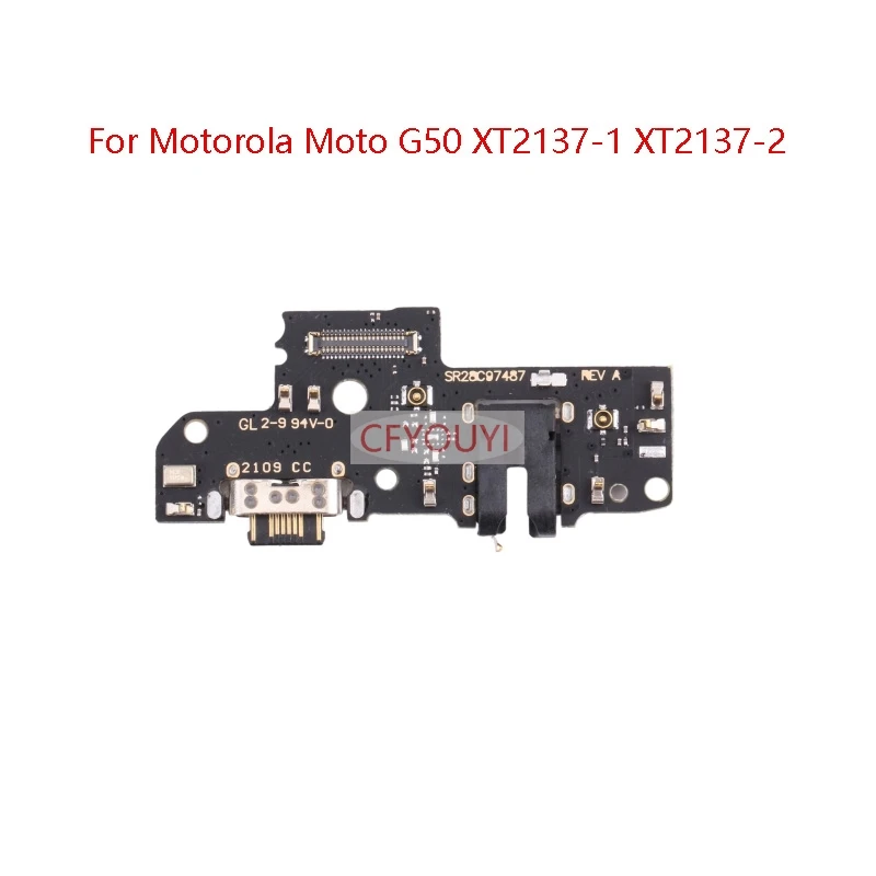 NEW For Motorola Moto G50 / G50 5G / G200 / G60S / G60 Power USB Charge Port Dock Connector Charging Board Flex Cable
