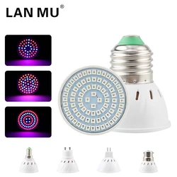 Full Spectrum Led Grow Bulb E27 E14 GU10 MR16 3w 4w 5w 220V Hydroponic Growth Light For Flower Plant Hydroponic Growing Lamp