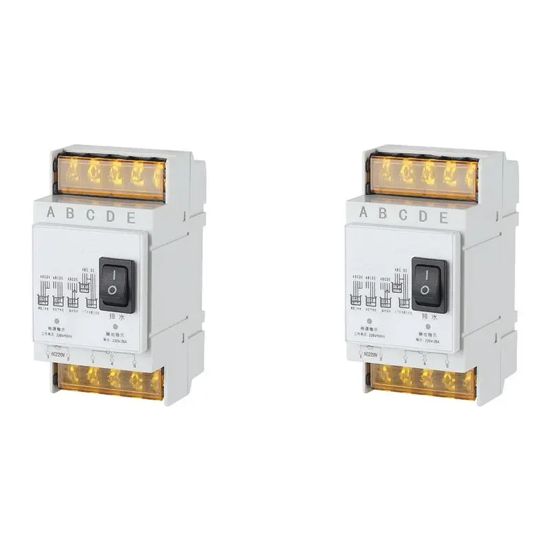AT13 2X Fully Automatic Water Level Controller Switch 25A 220V Water Tank Liquid Level Detection Sensor A