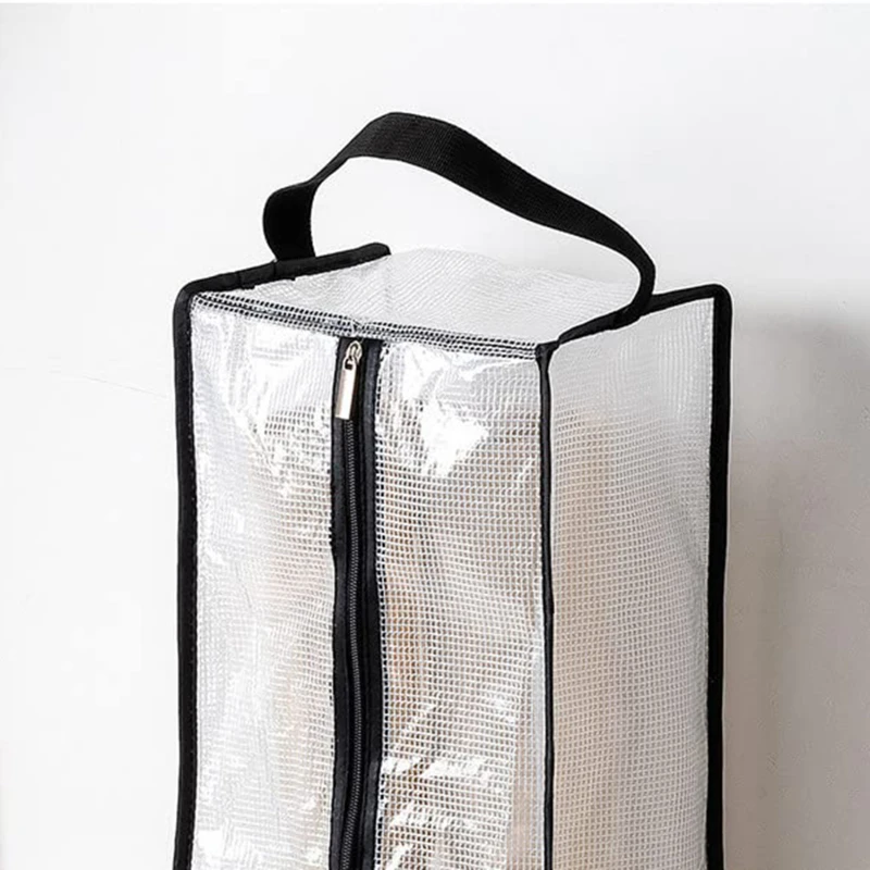 Shoes Dust Cover Mesh Transparent Moisture-proof and Mold Proof Shoe and Boot Storage Bag Portable Dust Organizer Protector Bag