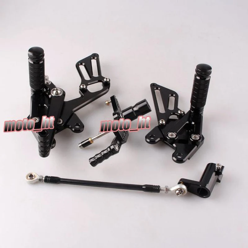 Motorcycle Adjustable Shift Brake Rear Set Footpegs Foot Rest Peg For Honda CBR1000RR 2008 Spare Parts Pair