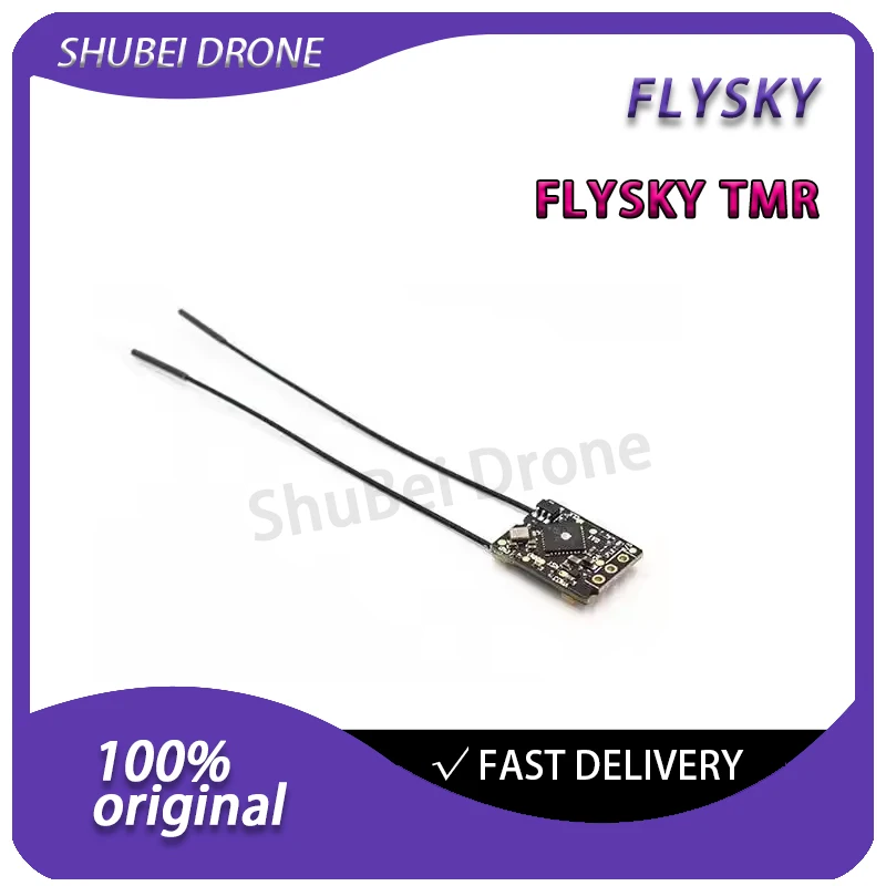 

Original FLYSKY TMR Receiver AFHDS 3 Protocol Compact Dual-Way Long Range Receiver for PL18/EL18 High Sensitivity Micro Receiver