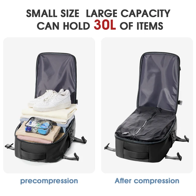 Vacuum Backpack Travel Bag for Men Large Capacity Backpack Business Laptop Backpack Women Men Expandable Backpack School Bag 5 Vacuum Backpack Travel Bag for Men Large Capacity Backpack Business Laptop Backpack Women Men Expandable Backpack School Bag 5
