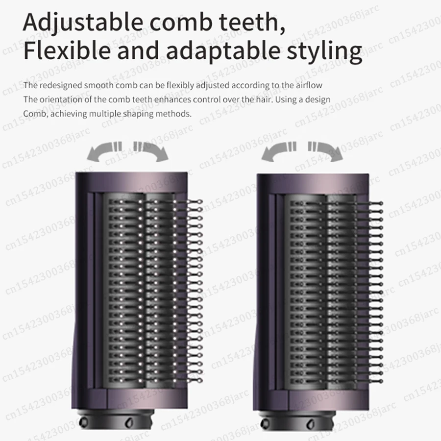 SenCiciMen X9 Multi Hair Styler Ferro arricciacapelli Spazzola ad aria calda Barile arricciacapelli Asciugacapelli Salon Styler professionale per capelli ricci