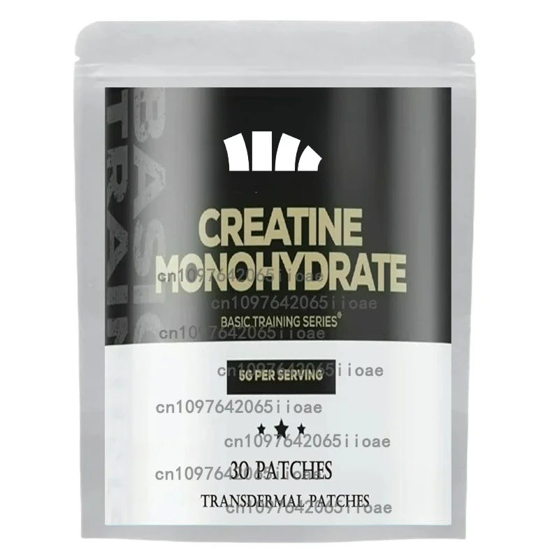30 Patches Creatine Monohydrate Transdermal Patches- Support Muscles, Cellular Energy and Cognitive Function