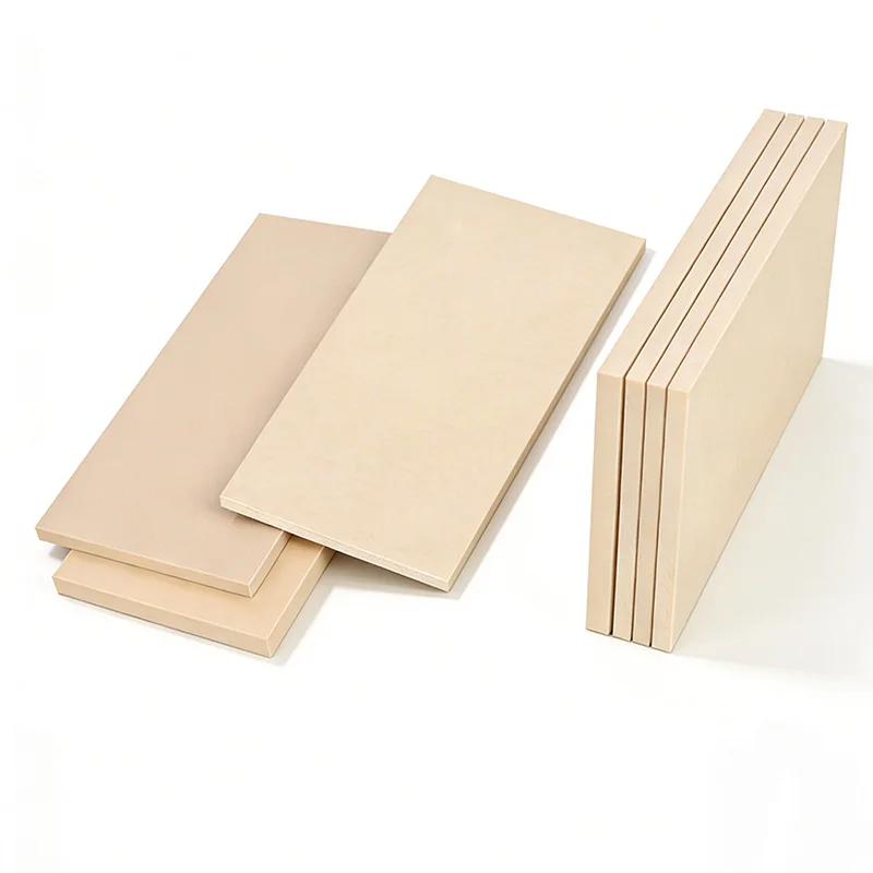 3mm-50mm Thick PEEK Sheet Natural Polyetheretherketone Flat Plate High Temperature Resistant Engineering Plastic Board All Sizes