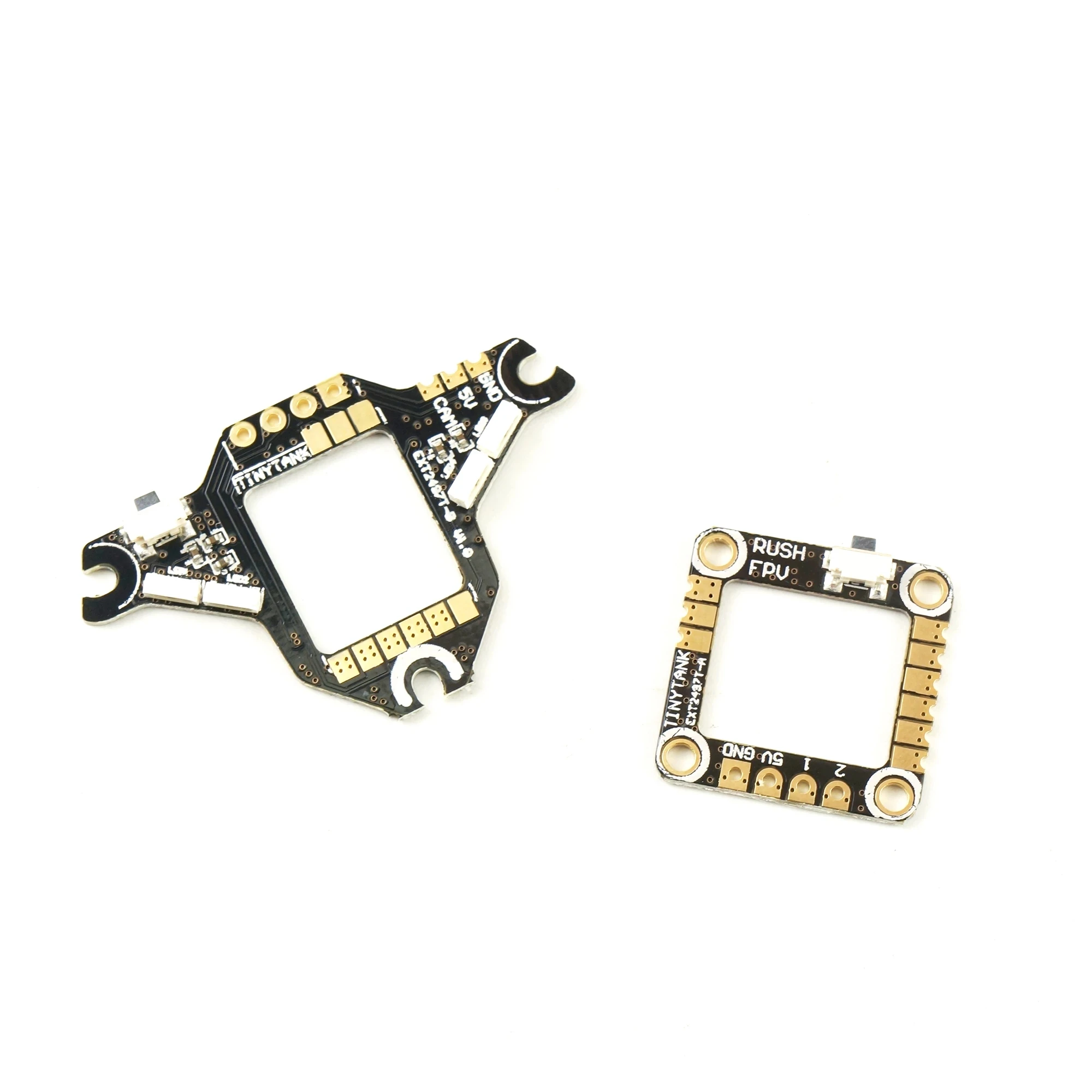 

5.8GHz Nano FPV VTX 48CH 350mW RushFPV Tiny Tank Video Transmitter with LED Expansion Board for Toothpick Whoop Drone