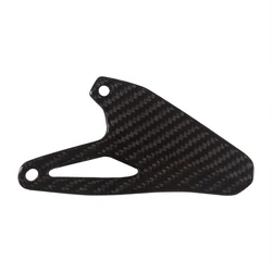 Motorcycle Carbon Fiber Gloss Heel Plate For Ducati Streetfighter 848 2012 2013 2014 2015