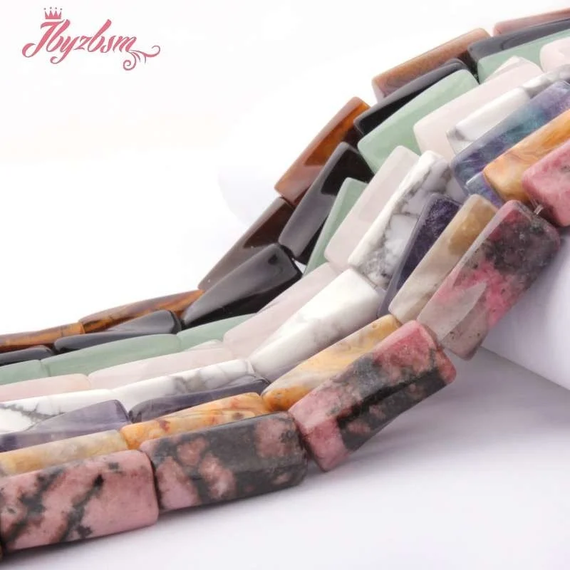 8x20mm Column Twist Quartz,Jaspers, Fluorit,Agates Loose Natural Stone Beads For Necklace Bracelet DIY Jewelry Making Strand 15