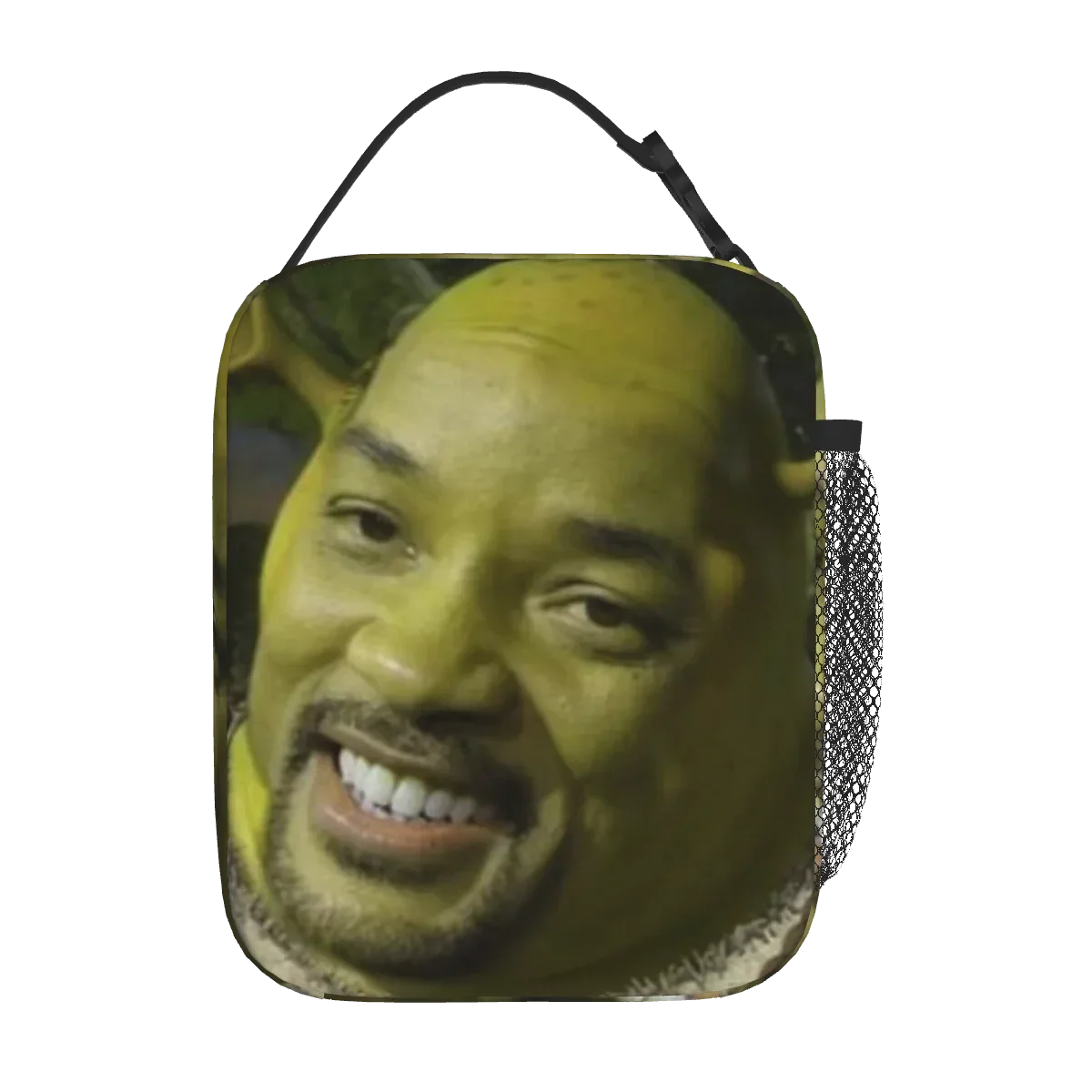 Shrek Nicolas Cage - Face Insulated Lunch Bags Picnic Bags Thermal Cooler Lunch Box Lunch Tote for Woman Work Children School