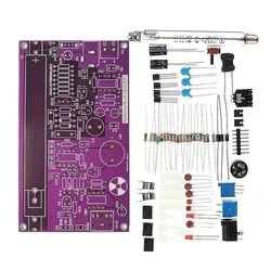 Несобранный счетчик Гейгера своими руками, набор деталей, модуль детектора ядерного излучения с функцией звуковой и детской сигнализации
