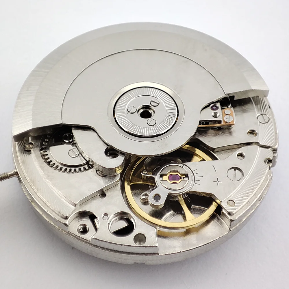 Seagull ST2557 Black Date Calendar Mechanical Movement - Fully Automatic High Accuracy Self-Winding for Watch Repair