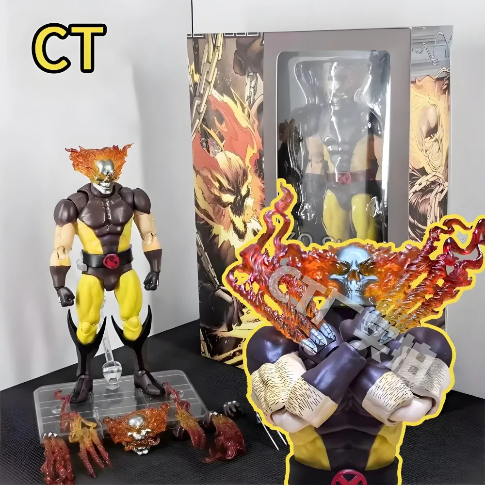 

Ct Toys Wolverine Mafex138 X-Men Deadpool Mafex 096 Hellverine 15cm Statue Collection Model Ornament Decoration Toys Dolls Gifts