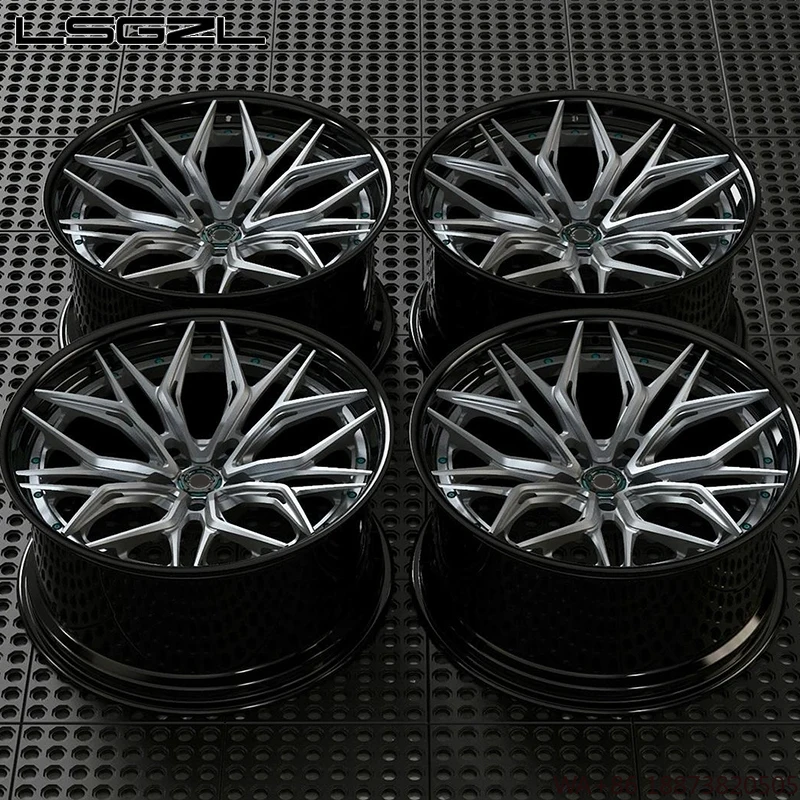 

LSGZL Custom Luxury Forged Car Alloy Concave Wheel 5x120 5x114.3 5x112 Rim 15 18 26 Inch Wheel for luxury