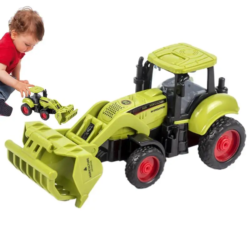 Friction 62Toys-Véhicules d'ingénierie pour enfants, voiture de course, camions simulés pour tout-petits, jouets de camion pour garçons