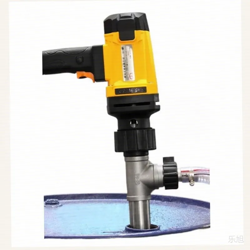 220V Portable Explosion Proof Fuel Transfer Pump, Corrosion Resistant High Flow Diesel Refueling Equipment
