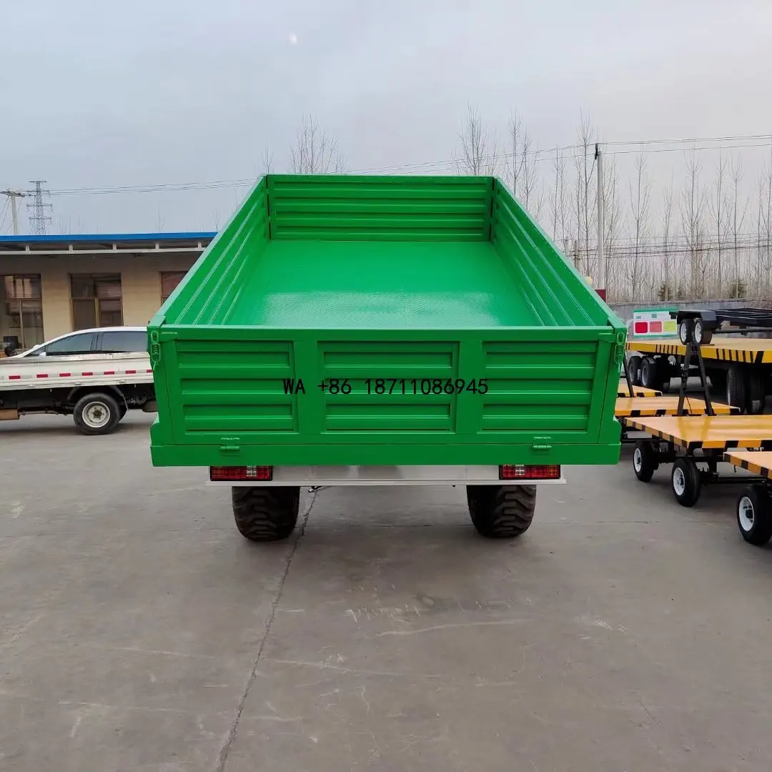 （Factory Direct Sale）Farm Trailer Tractor Agricultural Forage Trailer
