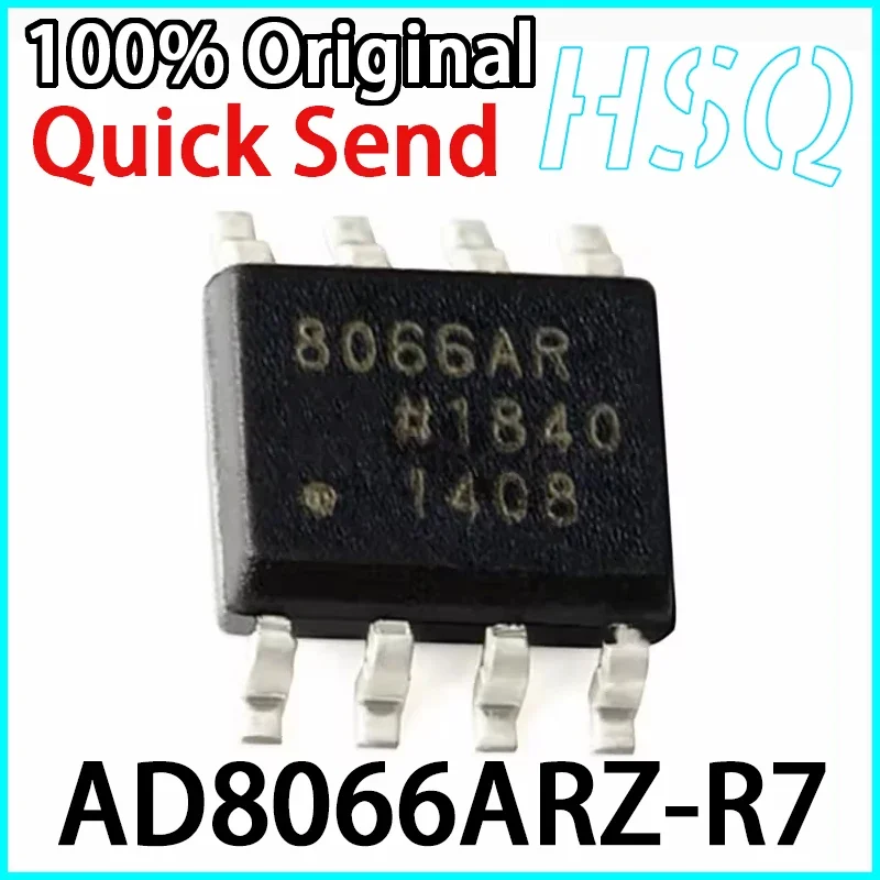 1PCS Original AD8066ARZ-R7 Screen Printed 8066AR SOIC-8 High-performance 145MHz Operational Amplifier IC Chip in Stock