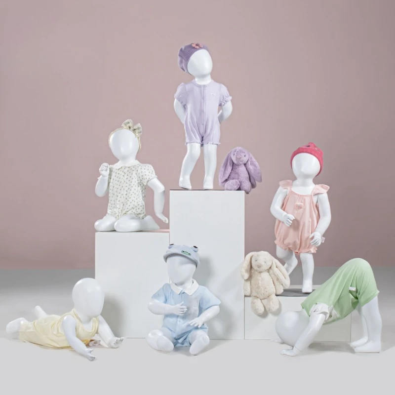 Model doll baby clothing model display stand children's clothing store model prop full body dummy table