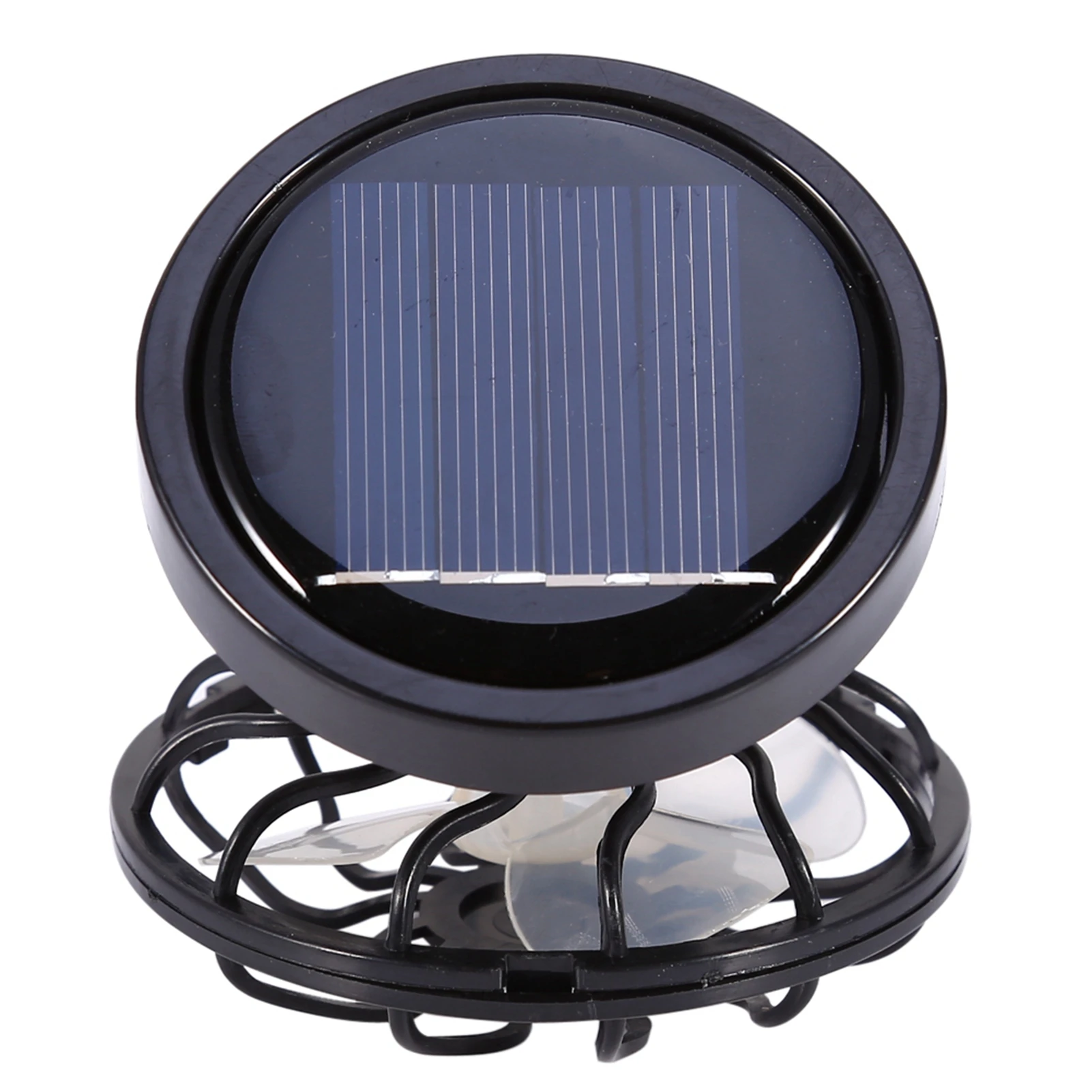 Electric Fan Electric  Clip On Solar Fan Air Conditioner Cooling Cell Fan Travel Camping Hiking Cooling Solar Fan Travel Fan