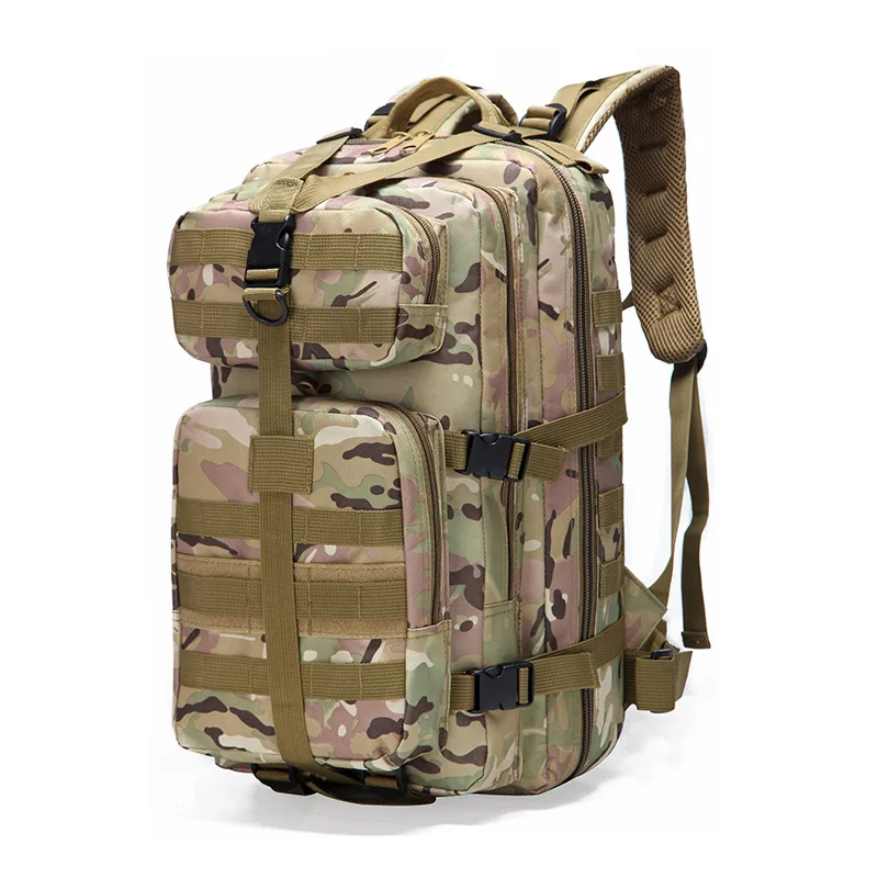 3P Attack Tactical Backpack Military Fan Outdoor Backpack Waterproof Camouflage Bag 35L Medium 3P Bag Hiking Backpacks