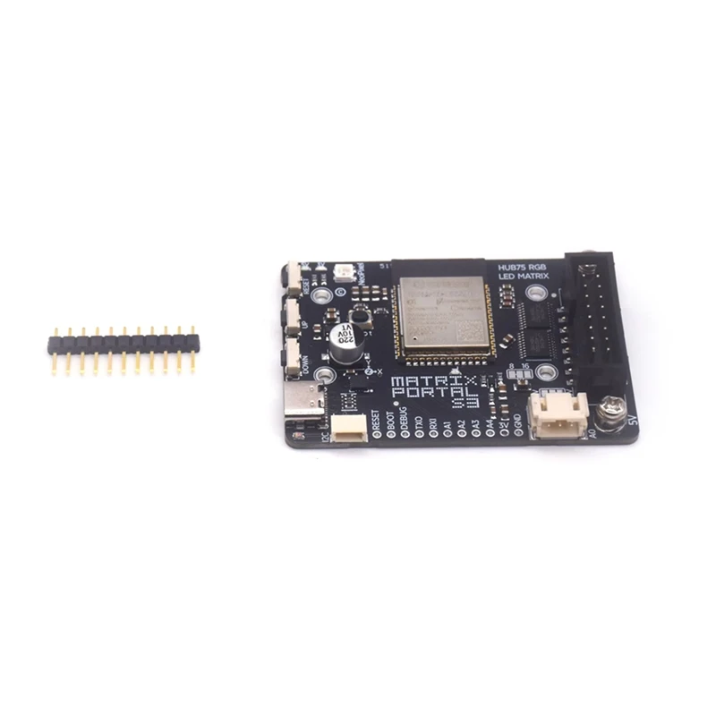 ESP32 S3 LED Matrix Portal CircuitPython Powered Internet Advanced Connectivity-TCES