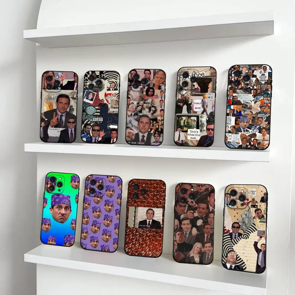 Michael Scott The Office Handyhülle für iPhone 17 15 Pro Max 14 Pro 12 11 13 Mini X XR XS 16 Plus SE Rückseiten-Cover
