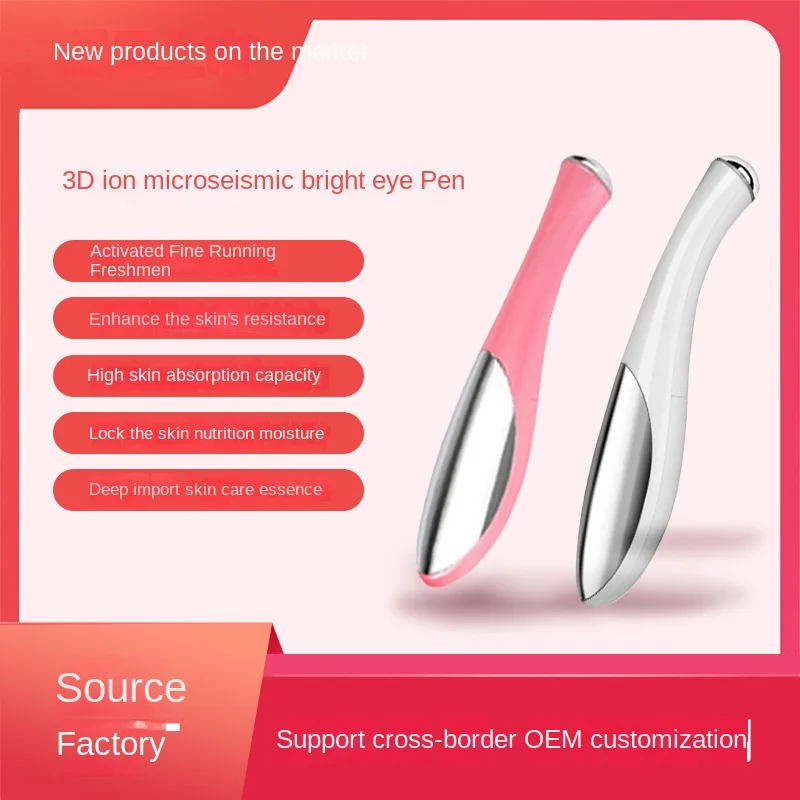 Groothandel Mini Eye Massager Vibrerende Beauty Pen Oogzorgapparaat