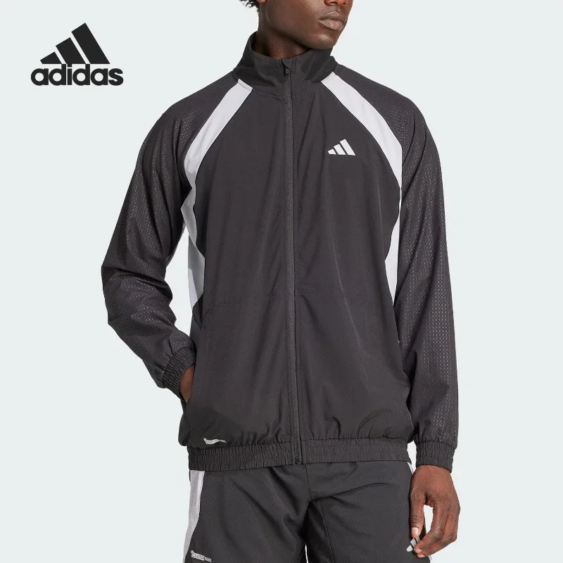 Adidas CLIMACOOL Men's Woven Splicing Sports Jacket JV6950