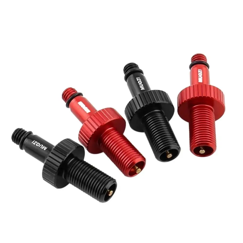 Aluminum Alloy Rear Shock Valve Adapter with 7 Sealing Ring Anti-corrosion Aerated Conversion Nozzle Anodizing CNC