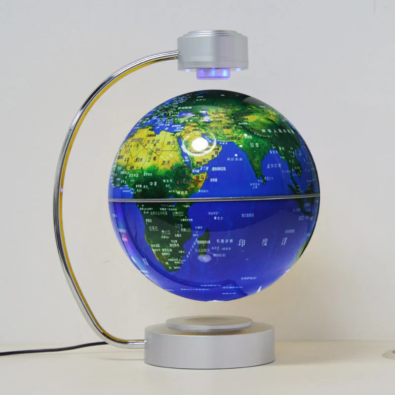 

8-Inch Magnetic Levitation Globe Large Home Decoration Novelty Handicraft Office Decoration