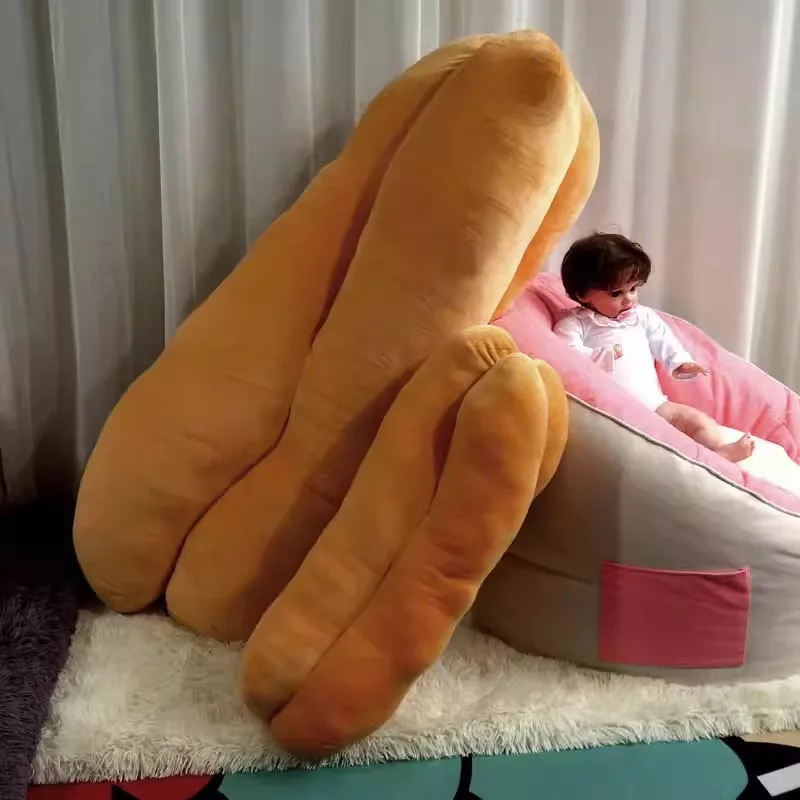 

Super Fat Deep-fried Dough Sticks Soft Pillow Gourmet Plush Toy Sofa Cushion Sleeping Clip Leg Pillows