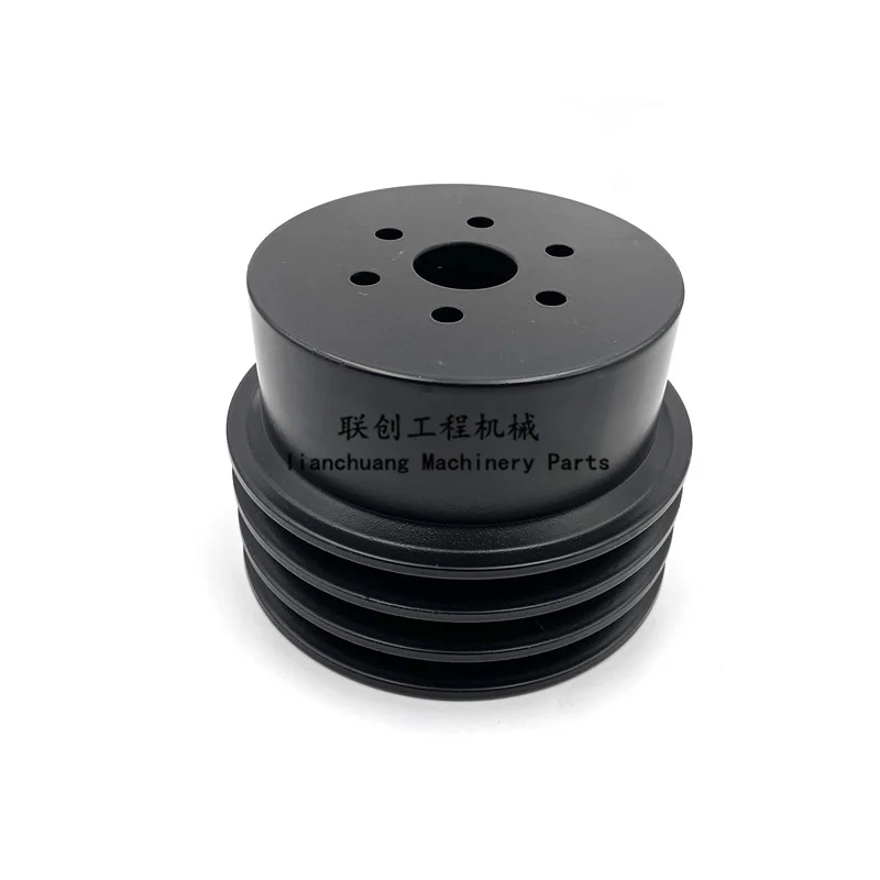 For Case cx Sumitomo SH330 350A5 Change to little fan water pump pulley Isuzu 6HK1 Pulley Excavator Parts