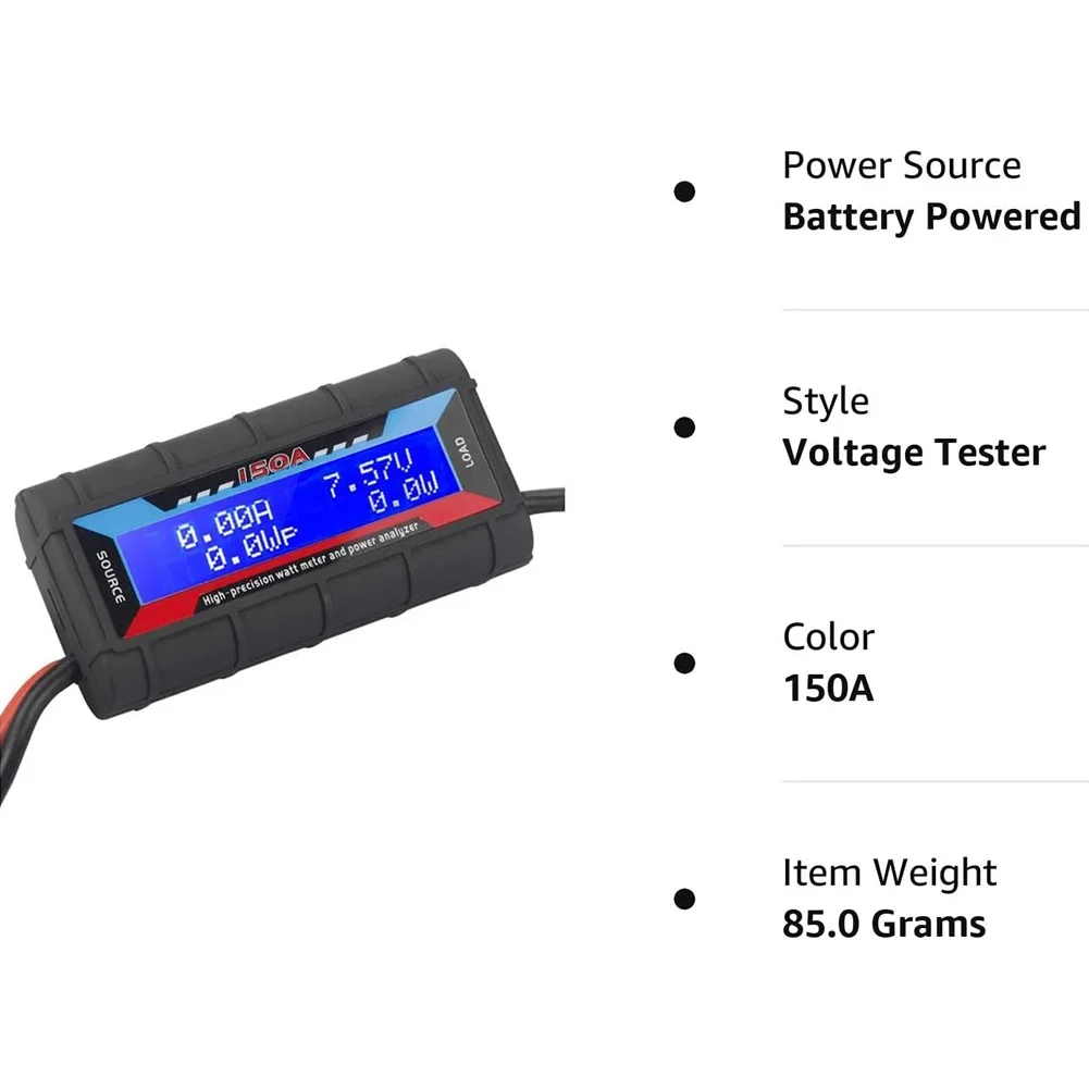 150A Watt Meter misuratore di Watt digitale riutilizzabile ad alta precisione motore elettrico schermo LCD analizzatore di potenza voltmetro