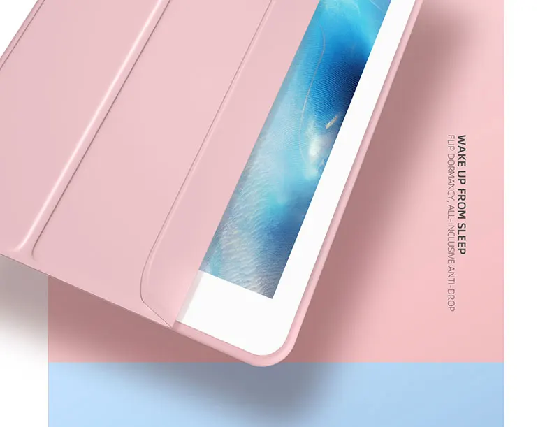 Flip-Cover Tablet-Hülle für iPad Air Pro MINI Hüllen 3 4 5 6 7 8 9 10 Generation 11 13 12,9 2024 2025 Lederhülle Standhüllen – Detail 9