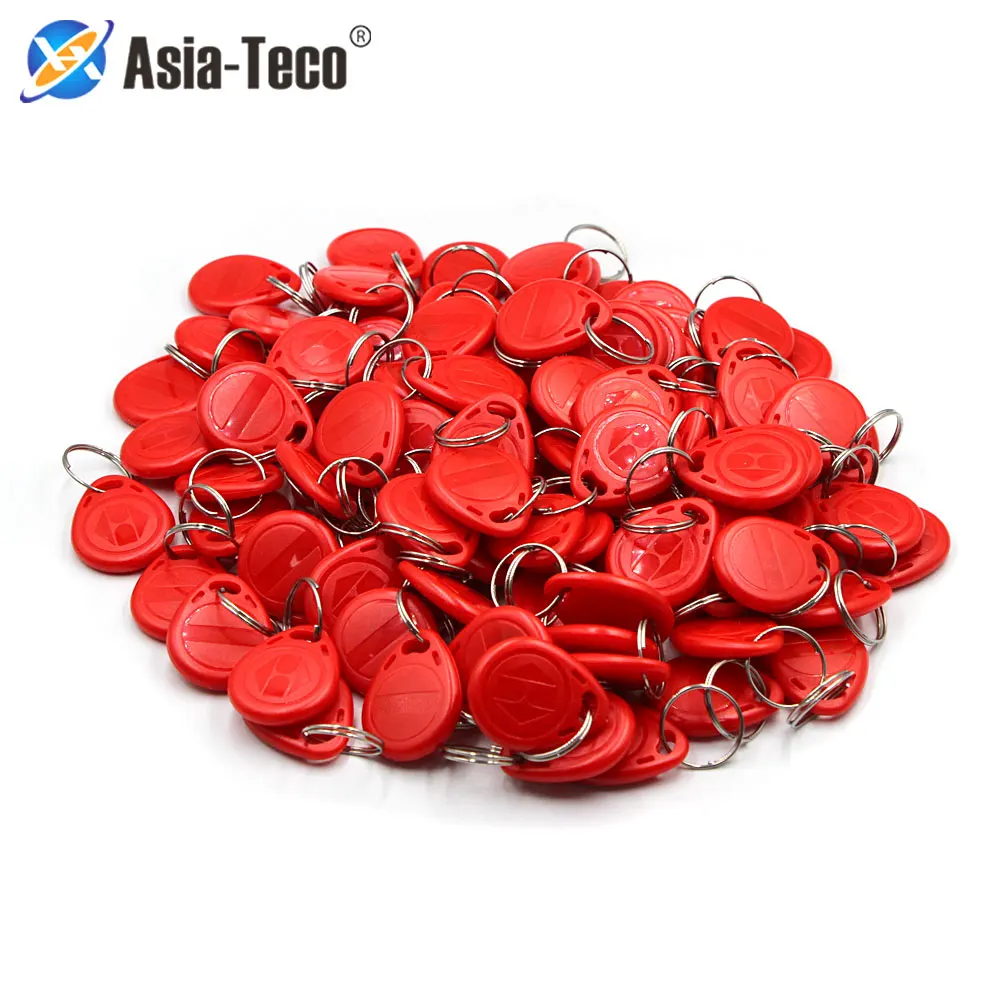 

700 Pcs 13.56MHz IC M1 Keyfobs Tags Access Control Accessory RFID Card Key Finder Card Token Attendance Keychain ABS Waterproof