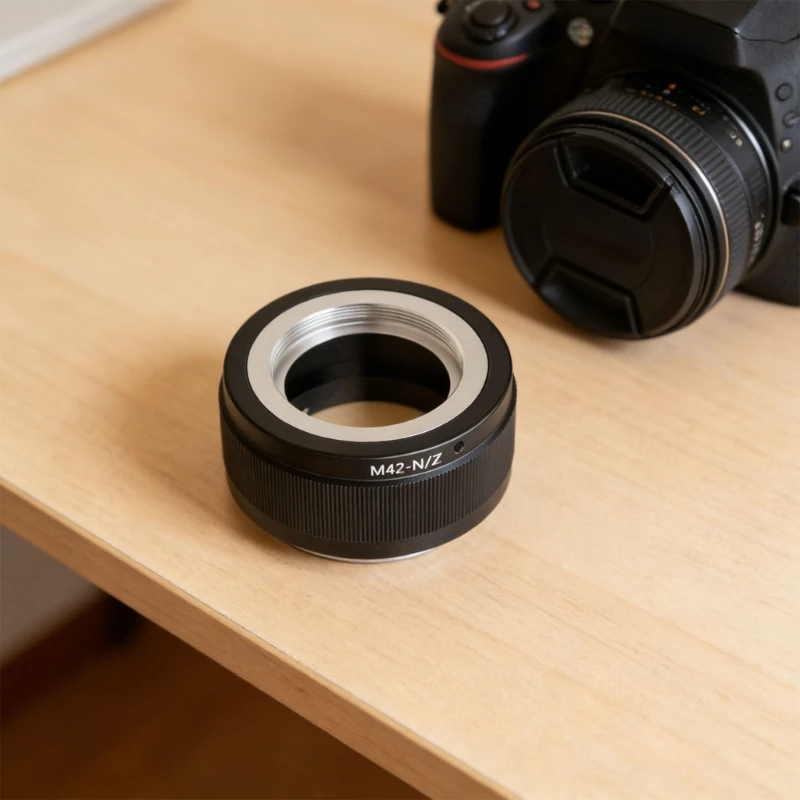 Universal M42 Mounts Adapter Strong Aluminum Construction Accuracy Concentration Suitable for Z Series Cameras