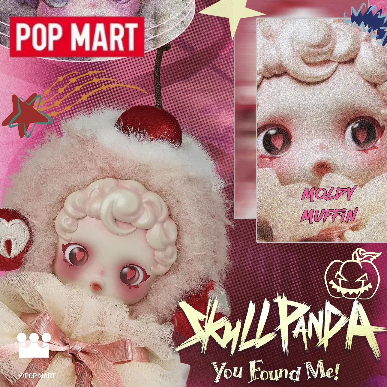 

POPMART SKULLPANDA YOU FOUND ME Серия Подлинная слепая коробка Mystery Box Guess Bag Игрушки Кукла Милая аниме-фигурка Настольный компьютер