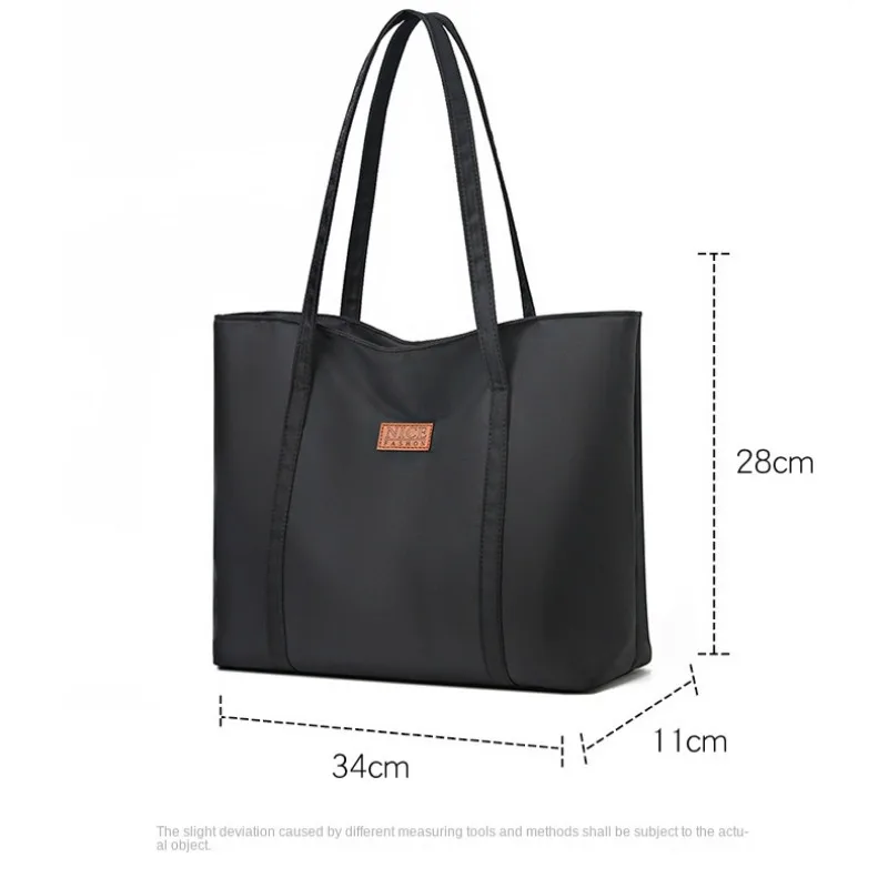 Large Capacity Canvas Tote Bag 2024 New Oxford Fashion Handbag New Women\'s Simple Shoulder Bag Designer Bags