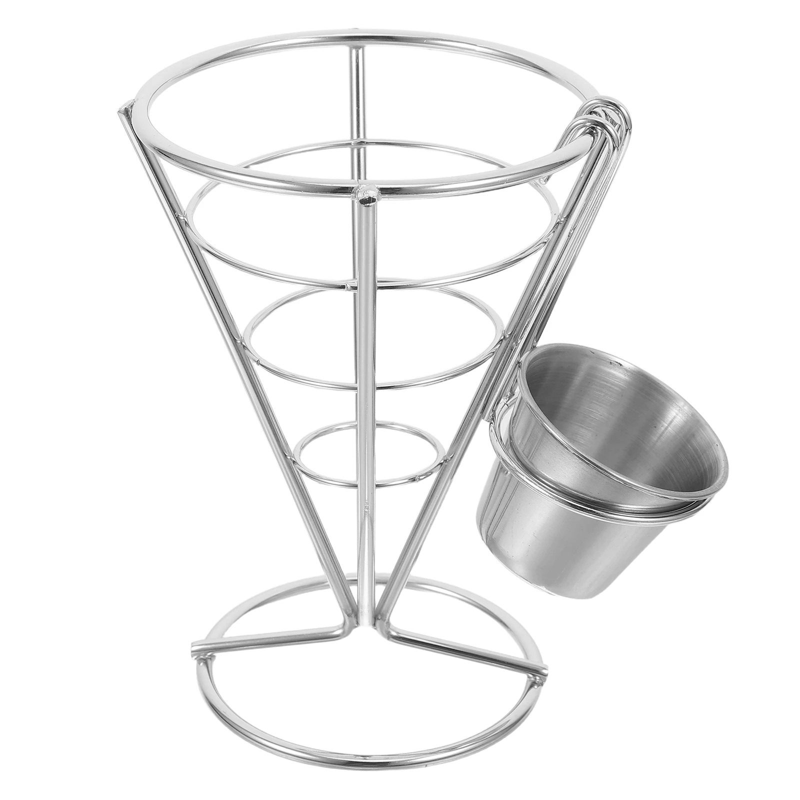 

Подставка для выставки товаров жареной курицы, держатель для картофеля фри, корзина для жарки, удобная полка для корзин для закусок, сервировочная стойка