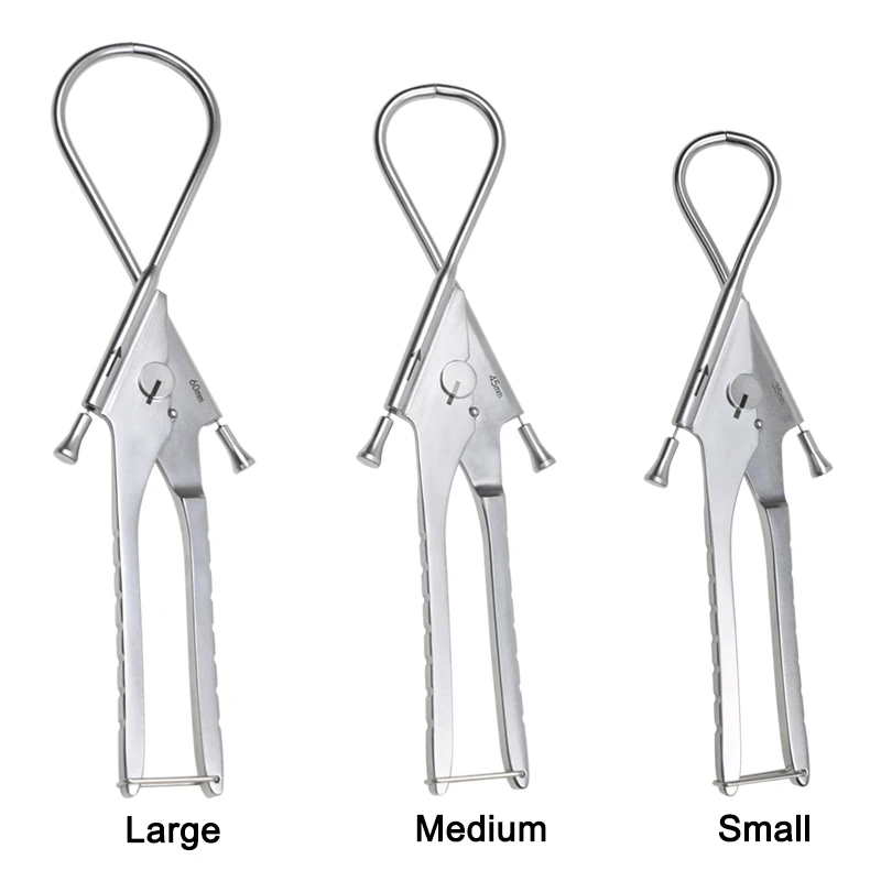 

GREATLH Steel Wire Passers Wire Guide Device Hollow Wire Guide Instruments Autoclavable Veterinary Orthopedic Instrument