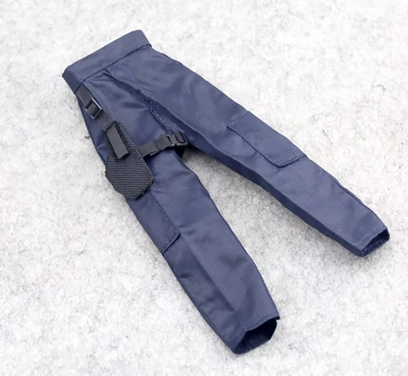 

1/6 Scale Male SWAT Deep Blue Pants with Leg Hanging Models for 12''Action Figures Bodies DIY Accessories