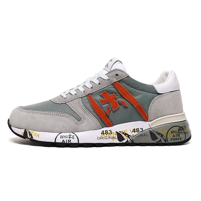 PREMIATA Scarpe da uomo Moda Sport all'aria aperta Nuovo design di lusso Traspirante Impermeabile Multi-colore Elemento Millet Scarpe da ginnastica casual