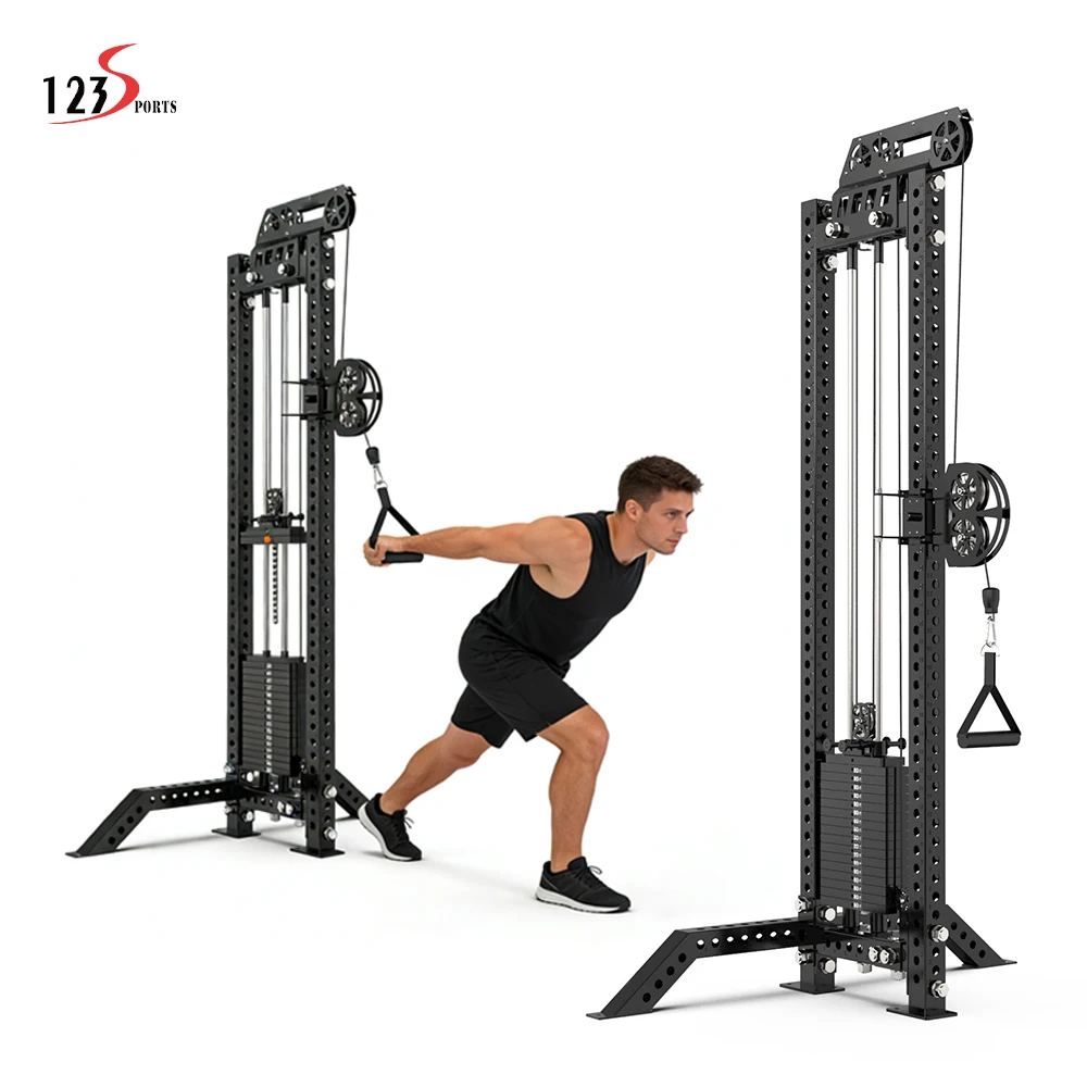 Wholesale Price Unisex Small Comprehensive Commercial Fitness Gear Multi Function Cable Crossover Trainer Fly Bird Single Rack