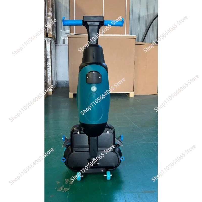 Double Brush Cleaning Equipment   Potable Mini Floor Sweepers Scrubber for Home 1pcs