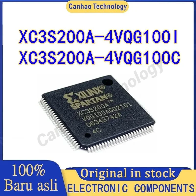 

XC3S200A-4VQG100I XC3S200A-4VQG100C XC3S200A 4VQG100C QFP-100 Chipset Embedded Chip XILINX Integrated Circuits Ic