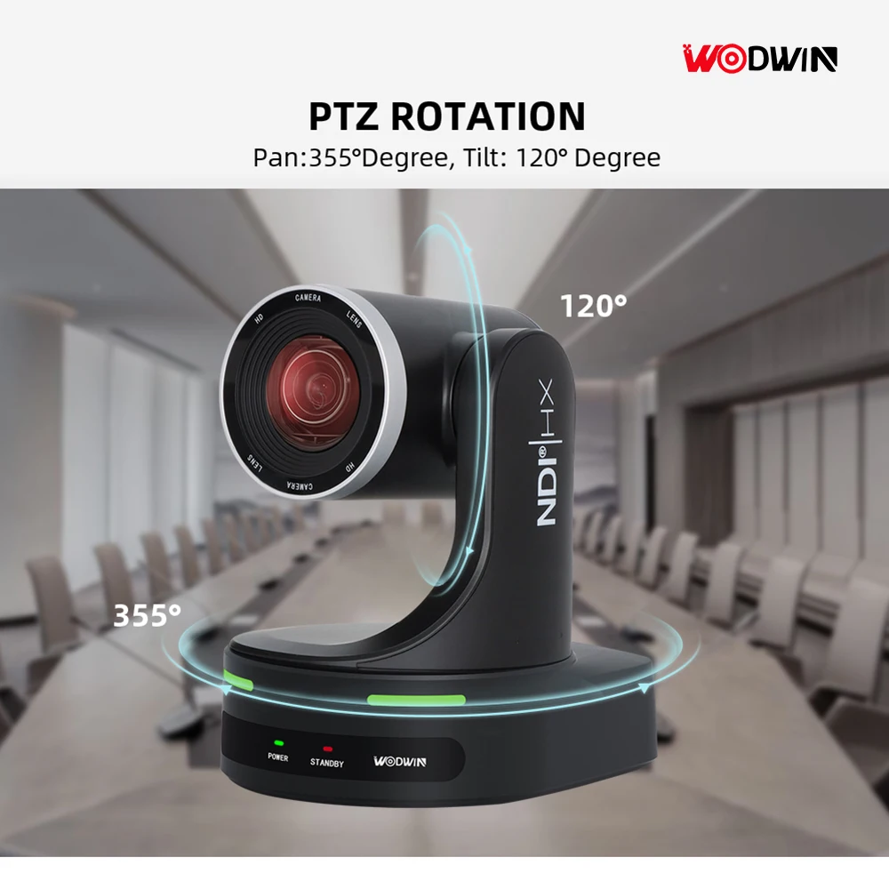 Caméra OEM Full HD 1080P60fps SDI PTZ, USB IP POE, Zoom 12X 20X 30X, système de conférence pour 18 vidéos XXX