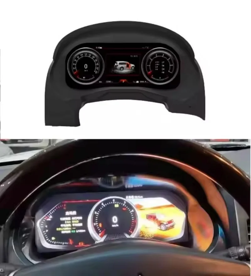 

Smart Car LCD Digital Cluster For Mitsubishi Pajero 2008-2018 Dashboard Virtual Cockpit Instrument Auto Speed Meter Ai Screen
