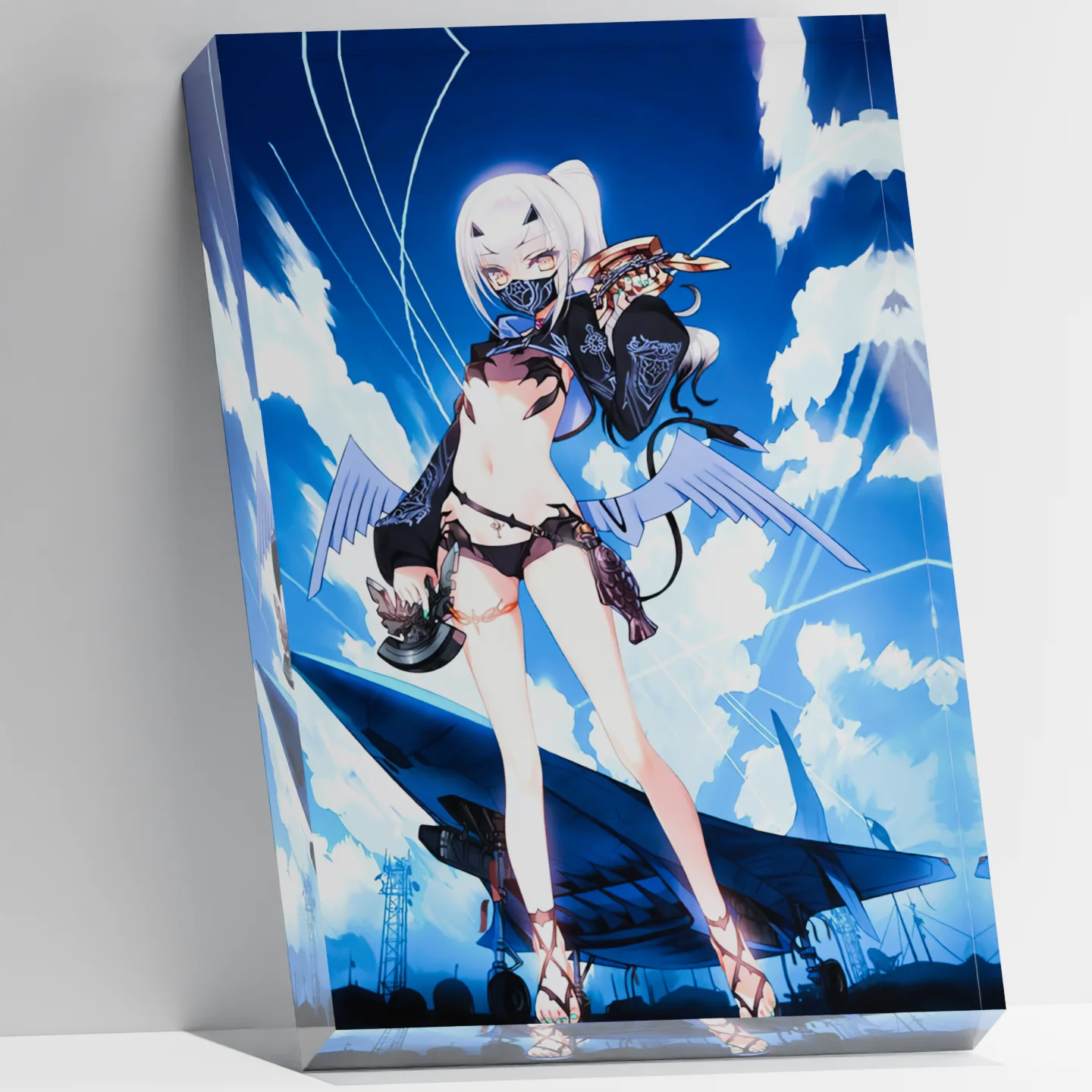 

Custom Acrylic Photo Block Fate Grand Order Melusine FGO Figure Stand Print Your Image Game Merch Gamer Desk Decor Gift